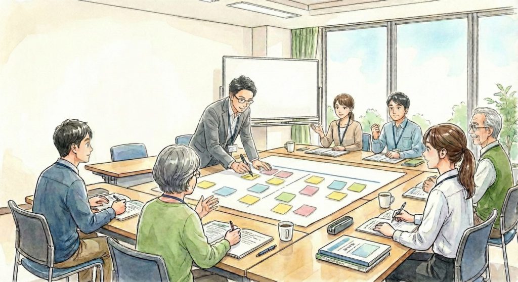 福岡県相談支援従事者等専門コース別研修のイメージ風景